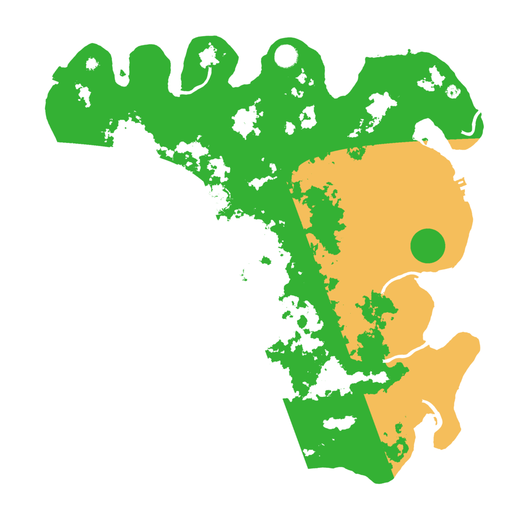 Biome Rust Map: Procedural Map, Size: 3950, Seed: 12318215