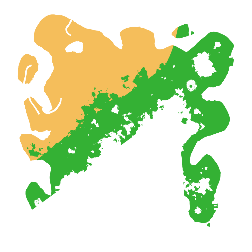 Biome Rust Map: Procedural Map, Size: 3500, Seed: 705582045