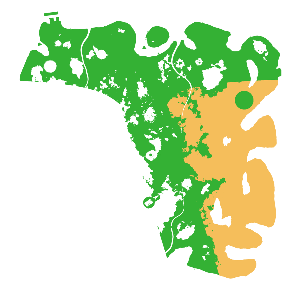 Biome Rust Map: Procedural Map, Size: 4250, Seed: 8102023