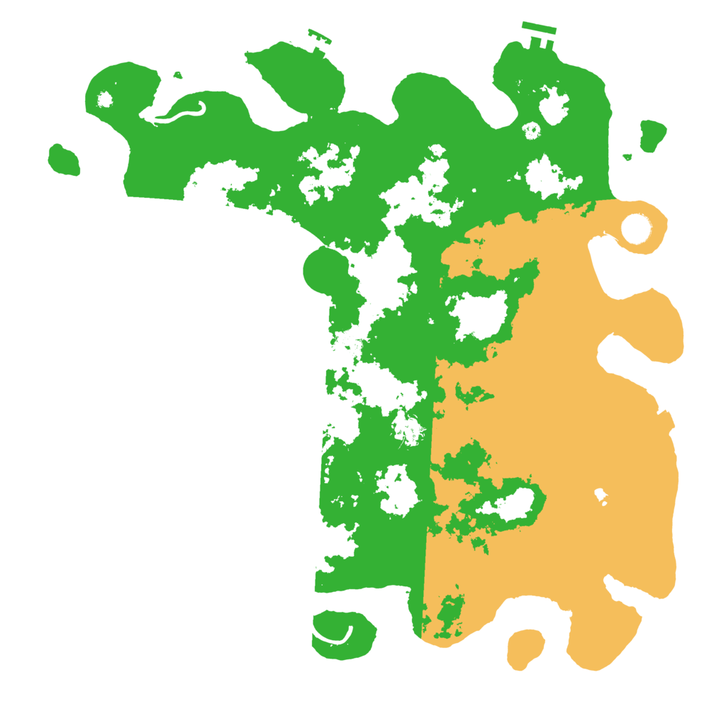 Biome Rust Map: Procedural Map, Size: 4250, Seed: 357097815