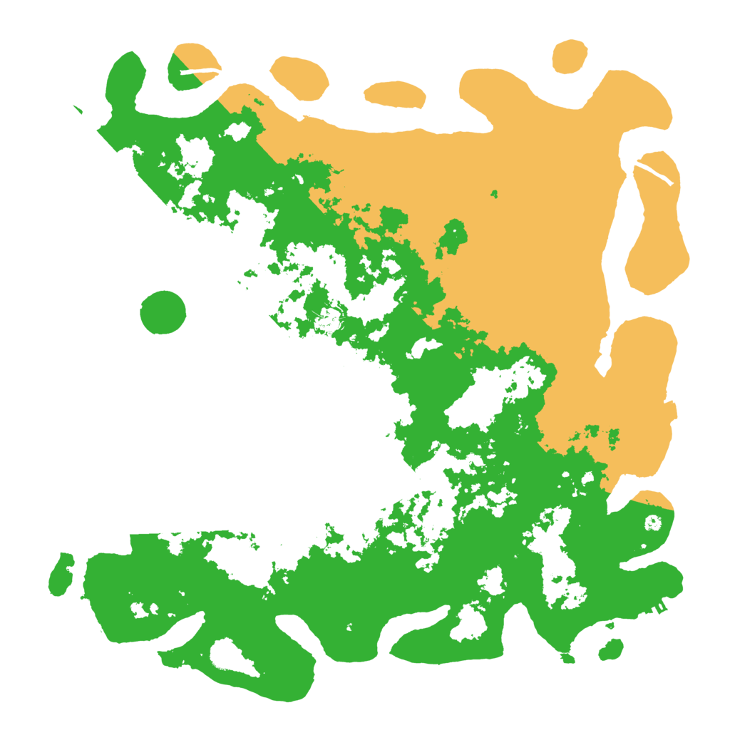 Biome Rust Map: Procedural Map, Size: 4500, Seed: 17762078