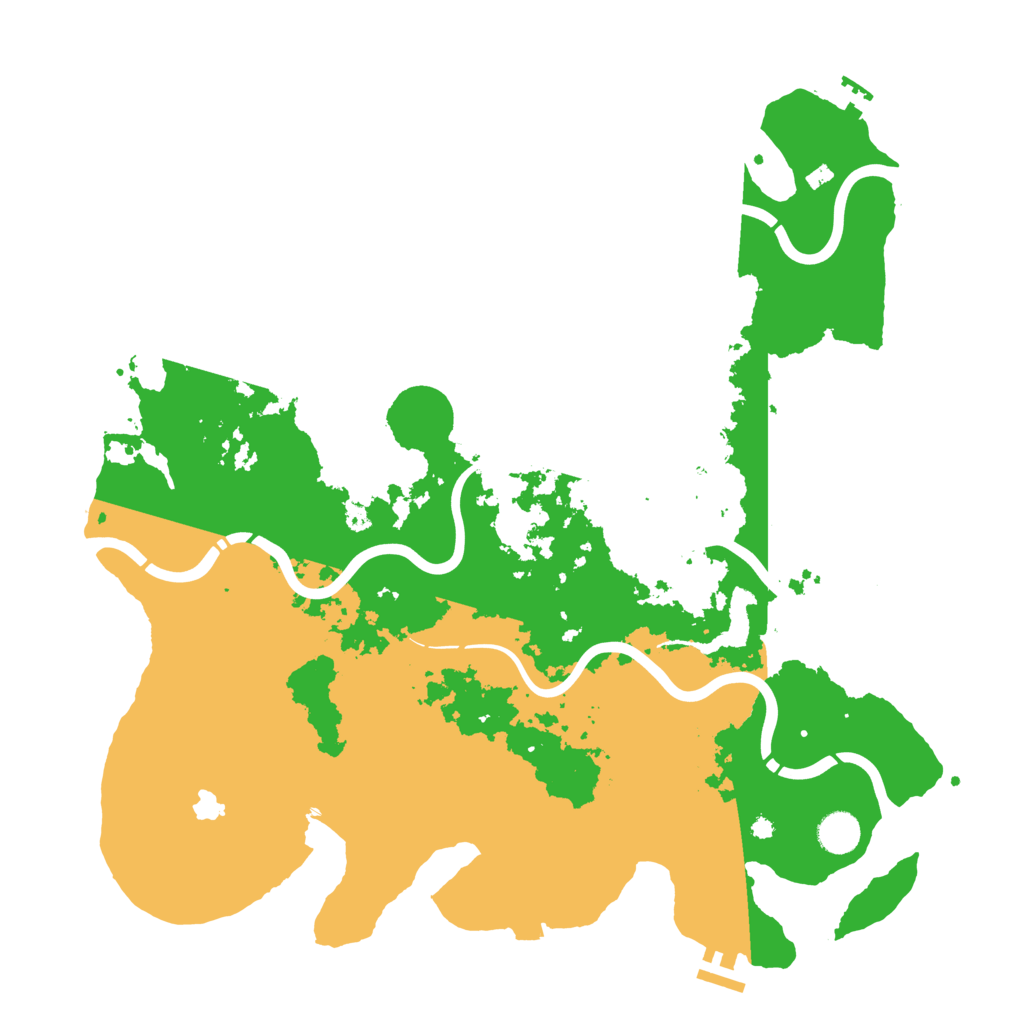 Biome Rust Map: Procedural Map, Size: 4250, Seed: 63112761