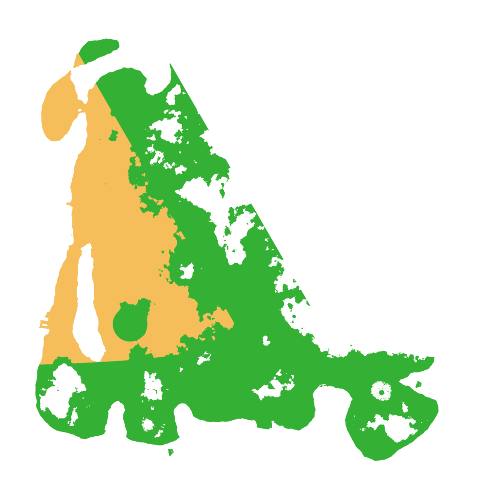Biome Rust Map: Procedural Map, Size: 3800, Seed: 92953104