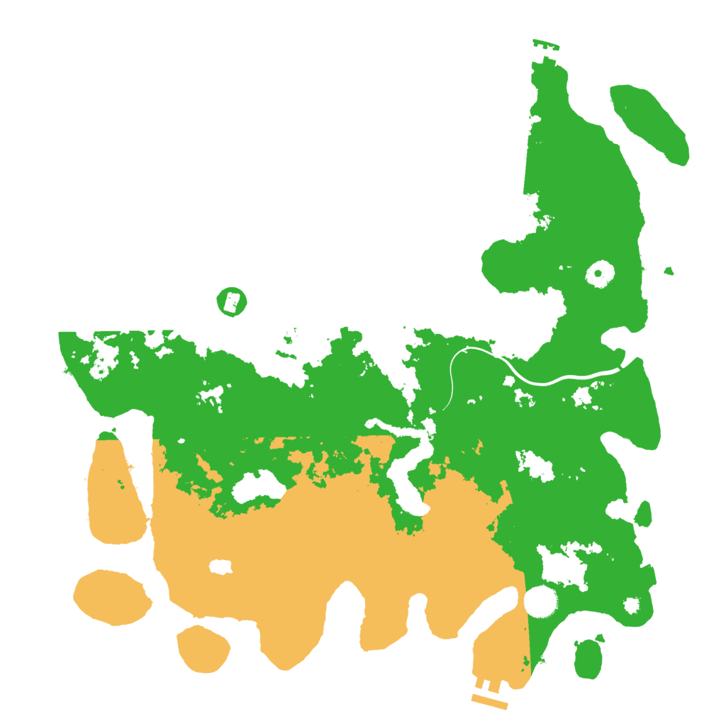 Biome Rust Map: Procedural Map, Size: 4000, Seed: 64033667