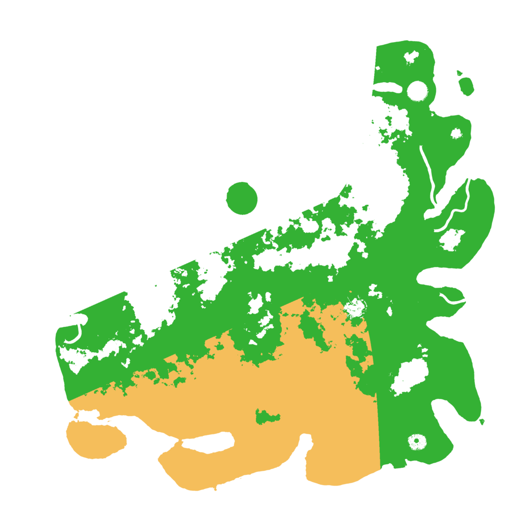Biome Rust Map: Procedural Map, Size: 4500, Seed: 27755861