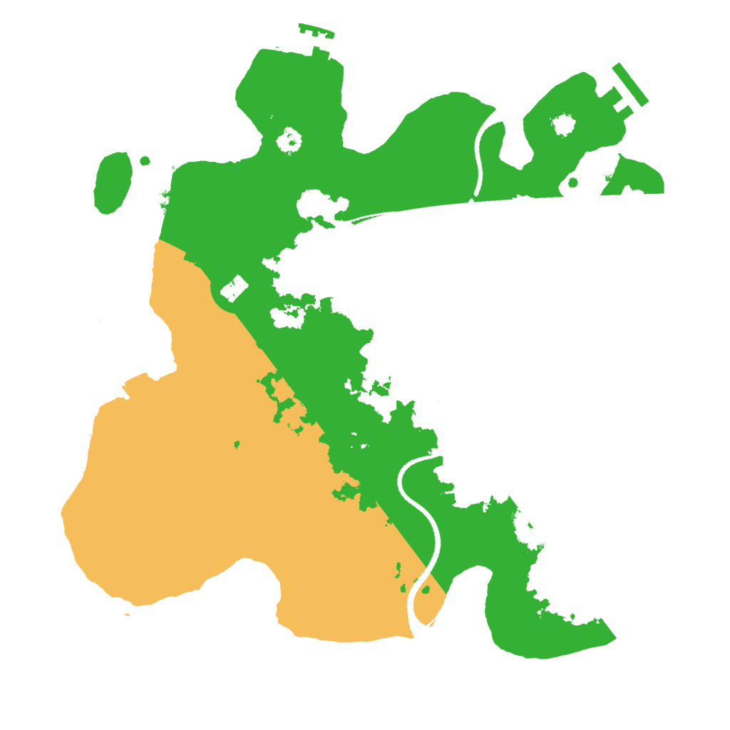 Biome Rust Map: Procedural Map, Size: 3000, Seed: 676366730