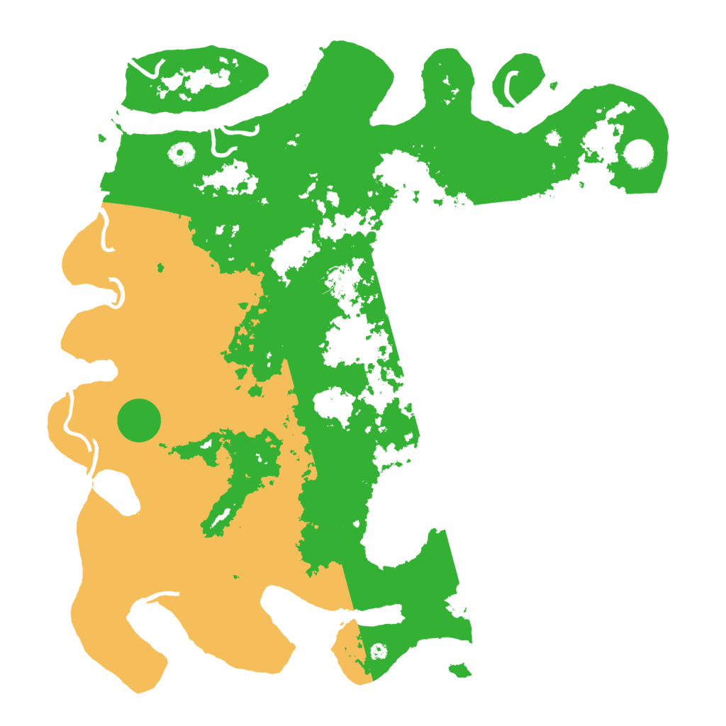 Biome Rust Map: Procedural Map, Size: 4400, Seed: 24365970