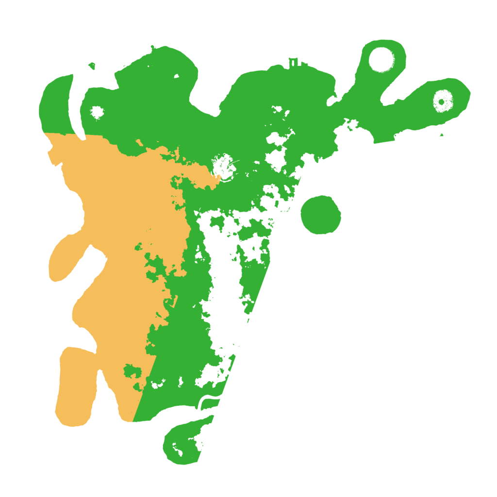 Biome Rust Map: Procedural Map, Size: 3500, Seed: 3221860