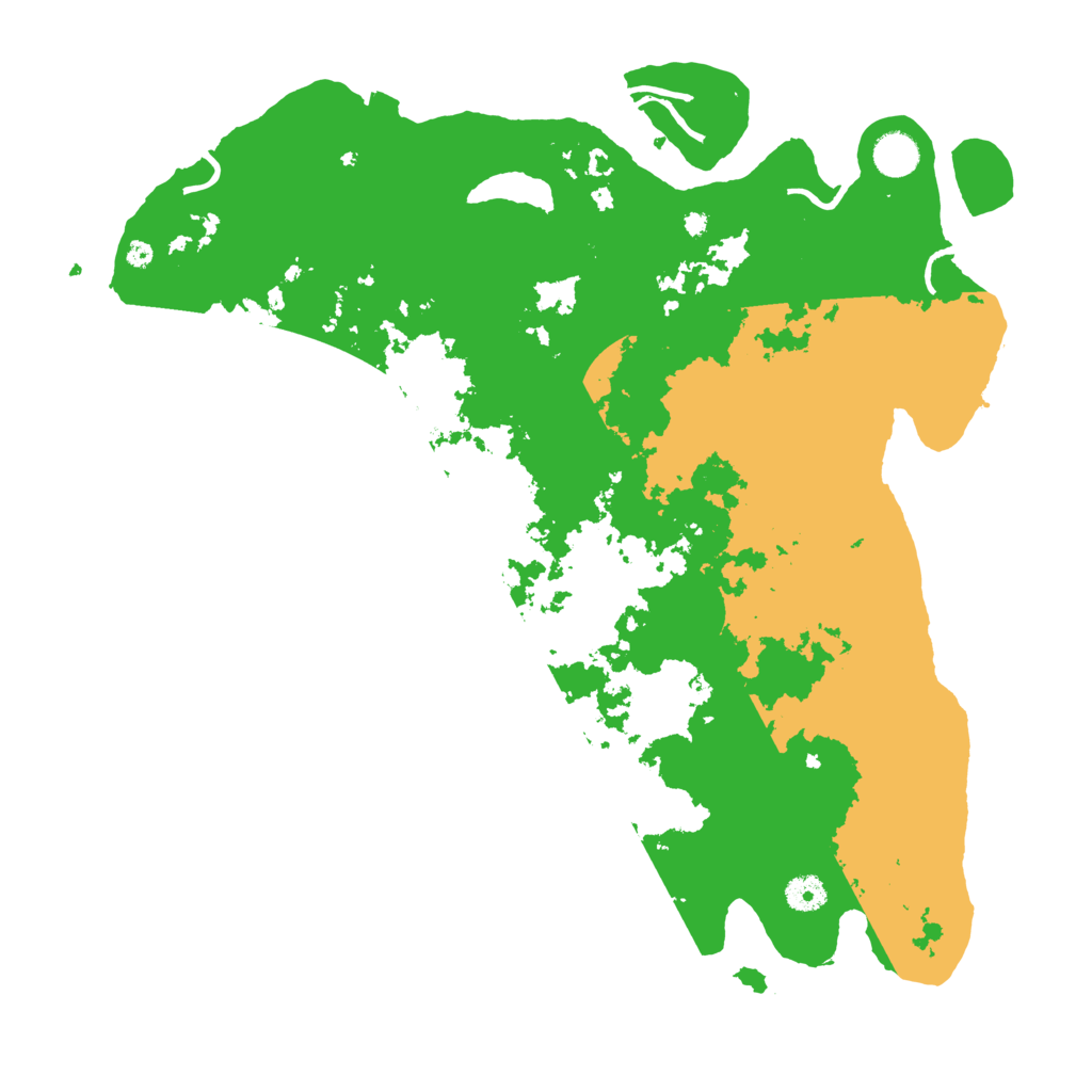 Biome Rust Map: Procedural Map, Size: 4250, Seed: 998059