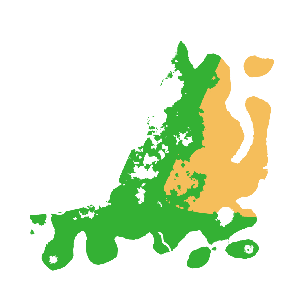 Biome Rust Map: Procedural Map, Size: 3300, Seed: 10052023