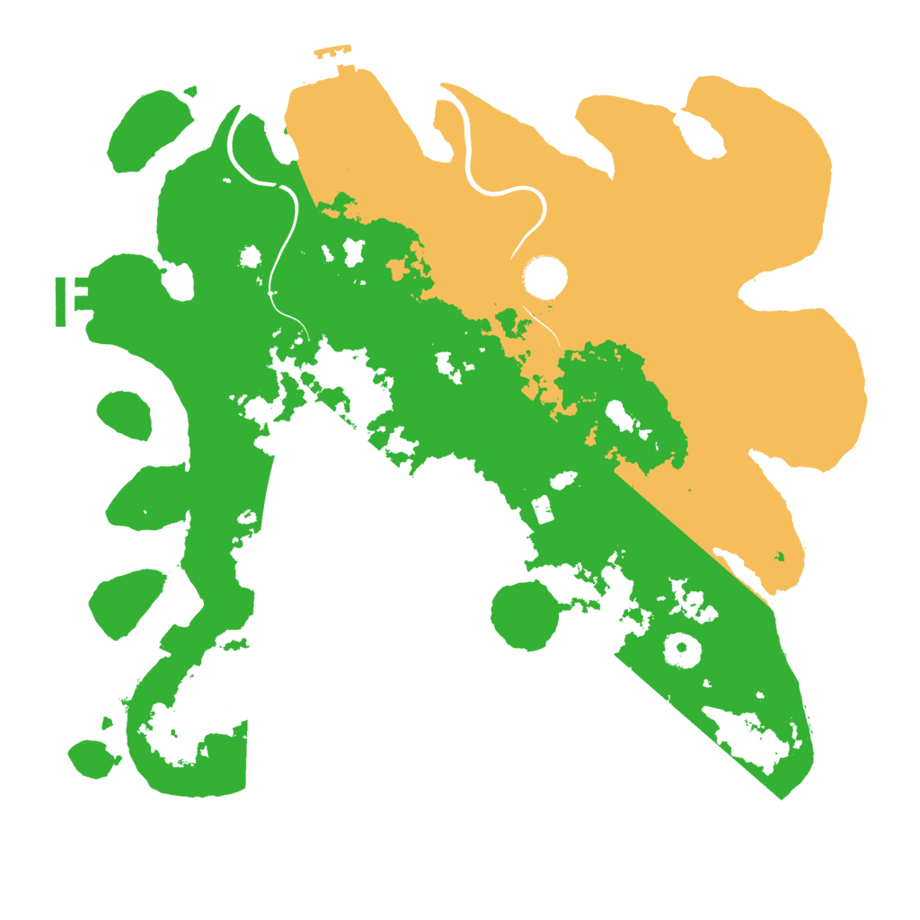 Biome Rust Map: Procedural Map, Size: 3750, Seed: 11139597