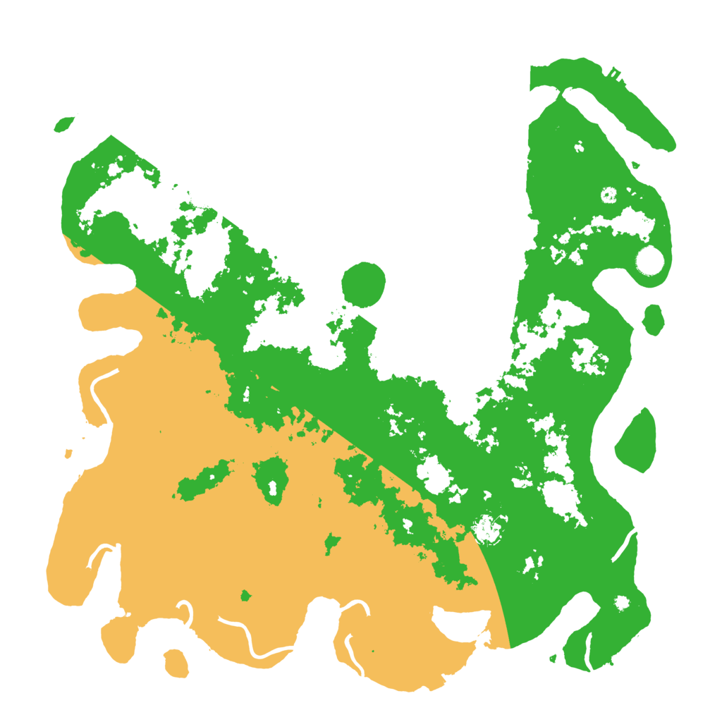 Biome Rust Map: Procedural Map, Size: 4500, Seed: 211710468