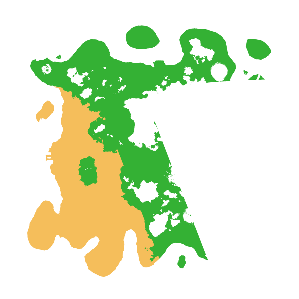 Biome Rust Map: Procedural Map, Size: 3200, Seed: 35264549