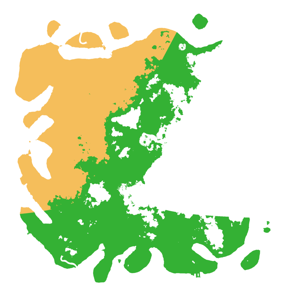 Biome Rust Map: Procedural Map, Size: 4250, Seed: 5139094