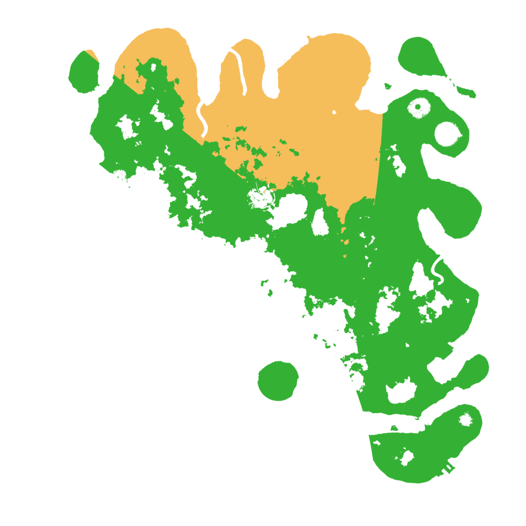 Biome Rust Map: Procedural Map, Size: 3800, Seed: 2578