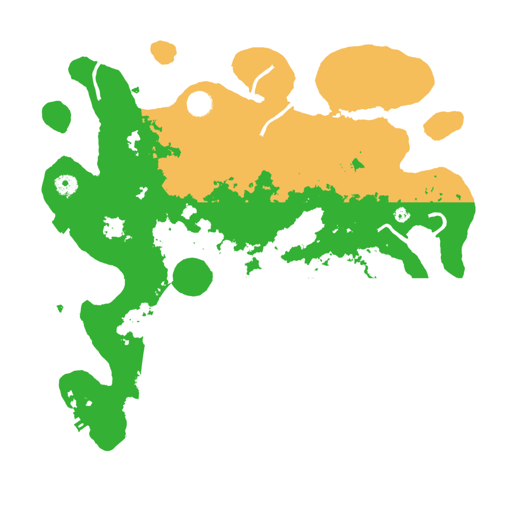 Biome Rust Map: Procedural Map, Size: 3500, Seed: 346272537