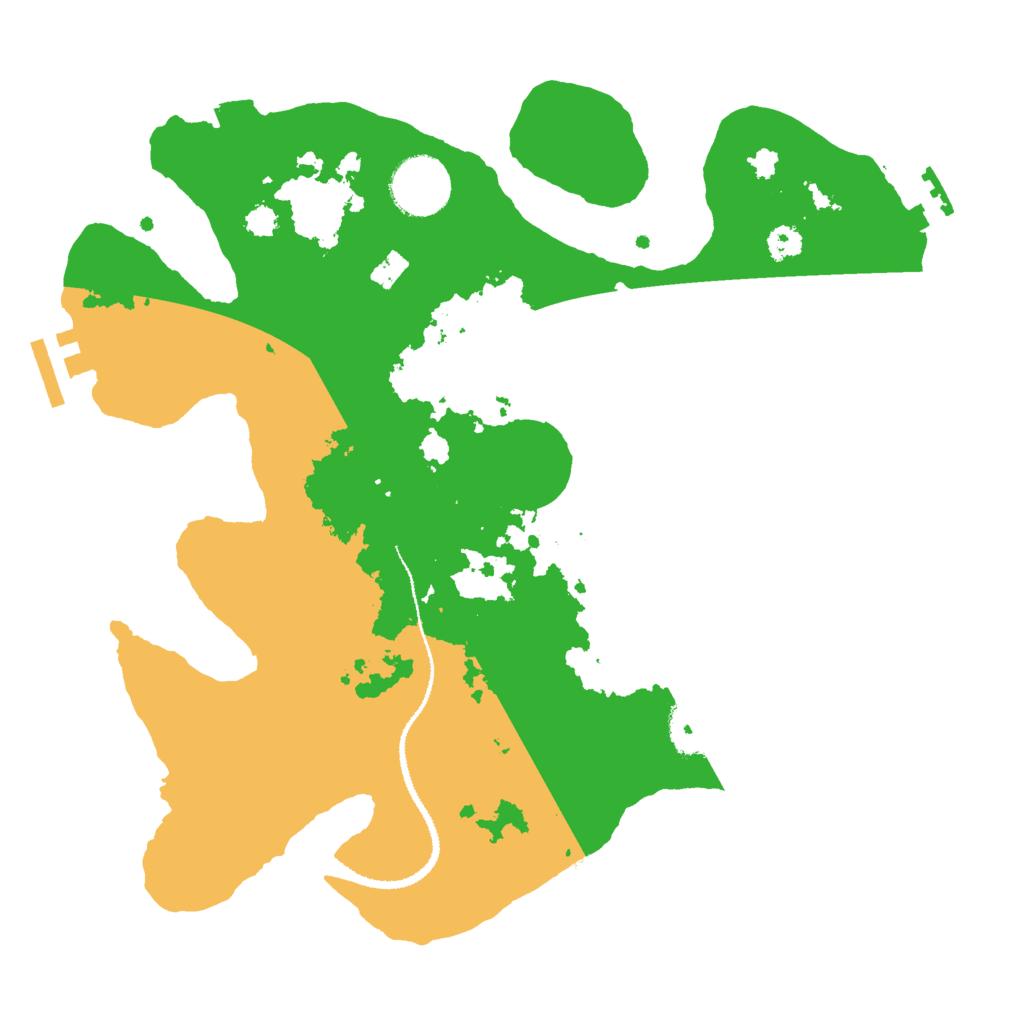 Biome Rust Map: Procedural Map, Size: 3000, Seed: 1488531807