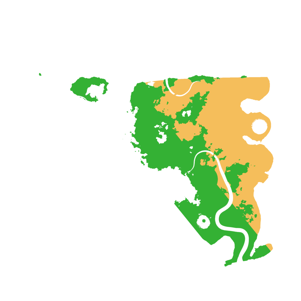 Biome Rust Map: Procedural Map, Size: 3500, Seed: 875060213