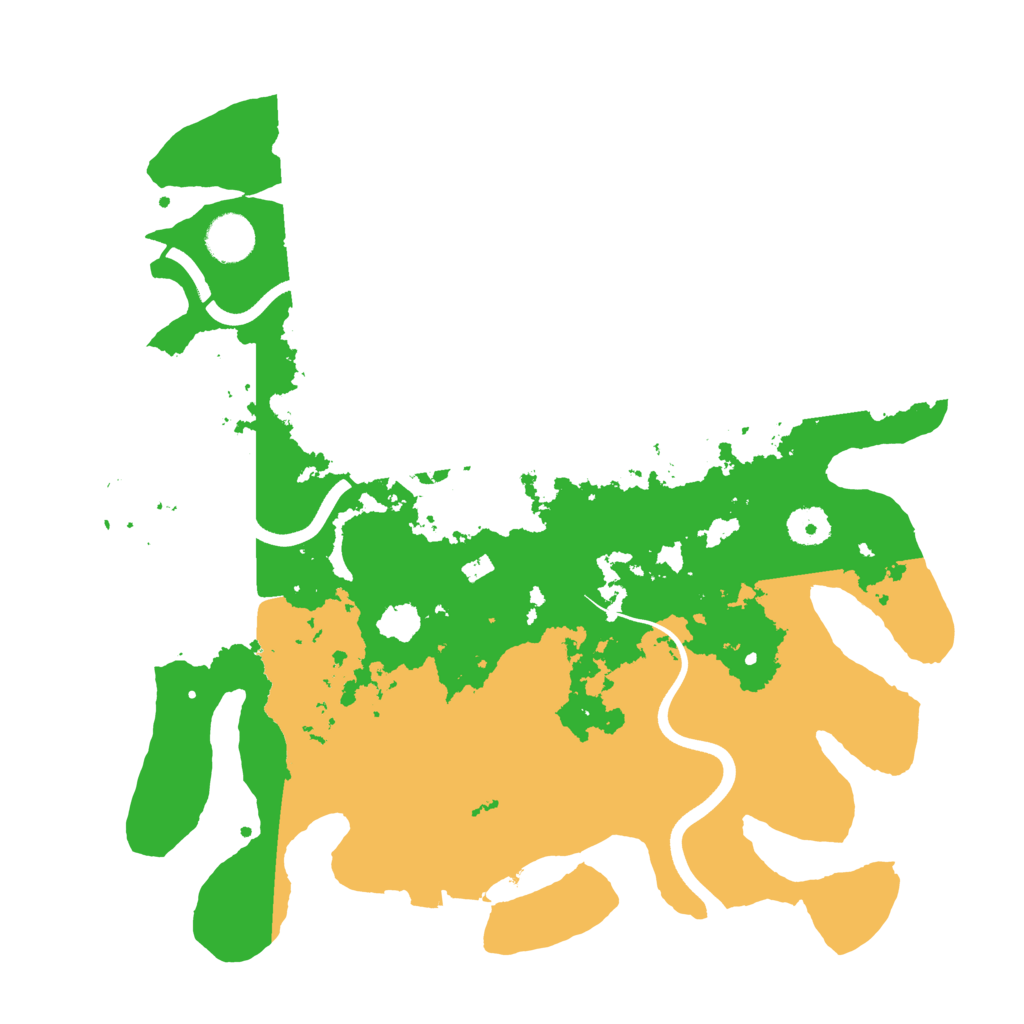 Biome Rust Map: Procedural Map, Size: 3750, Seed: 1822903771