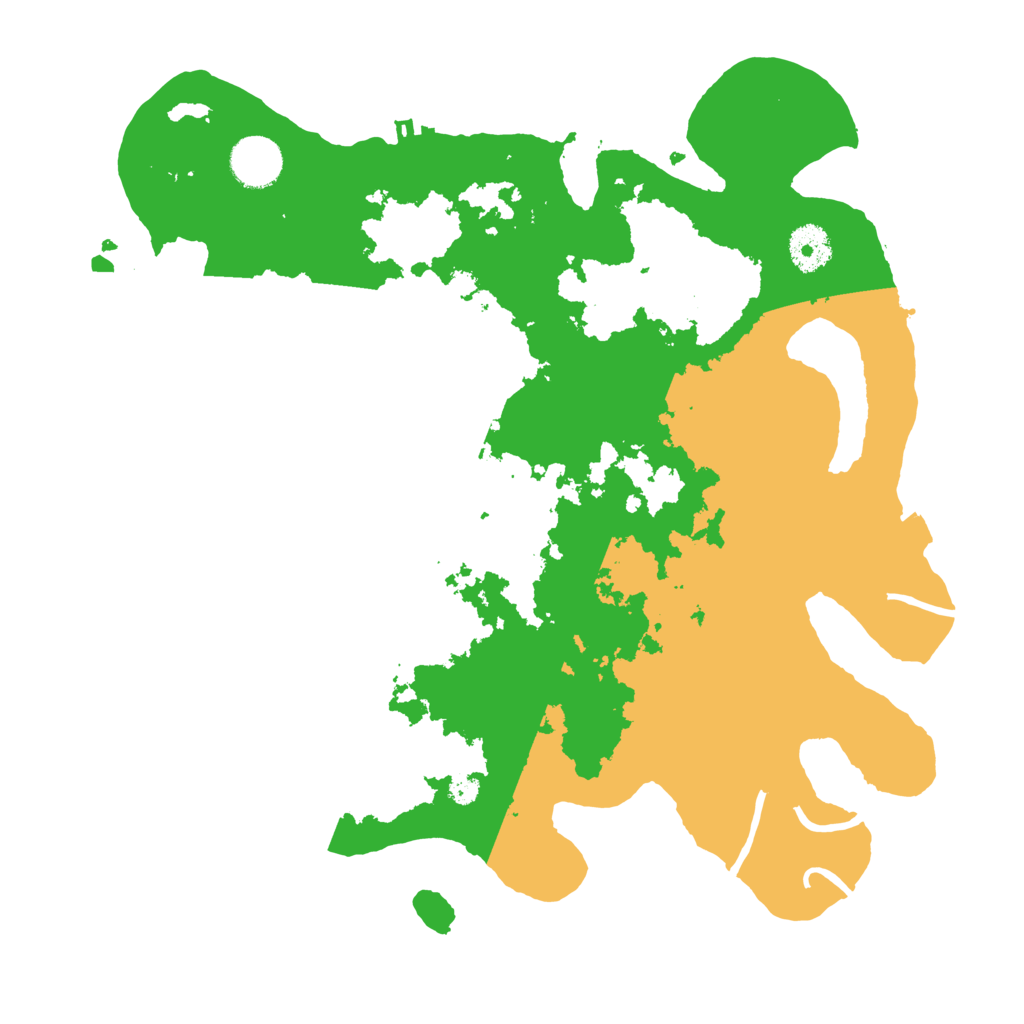 Biome Rust Map: Procedural Map, Size: 3478, Seed: 1251163523