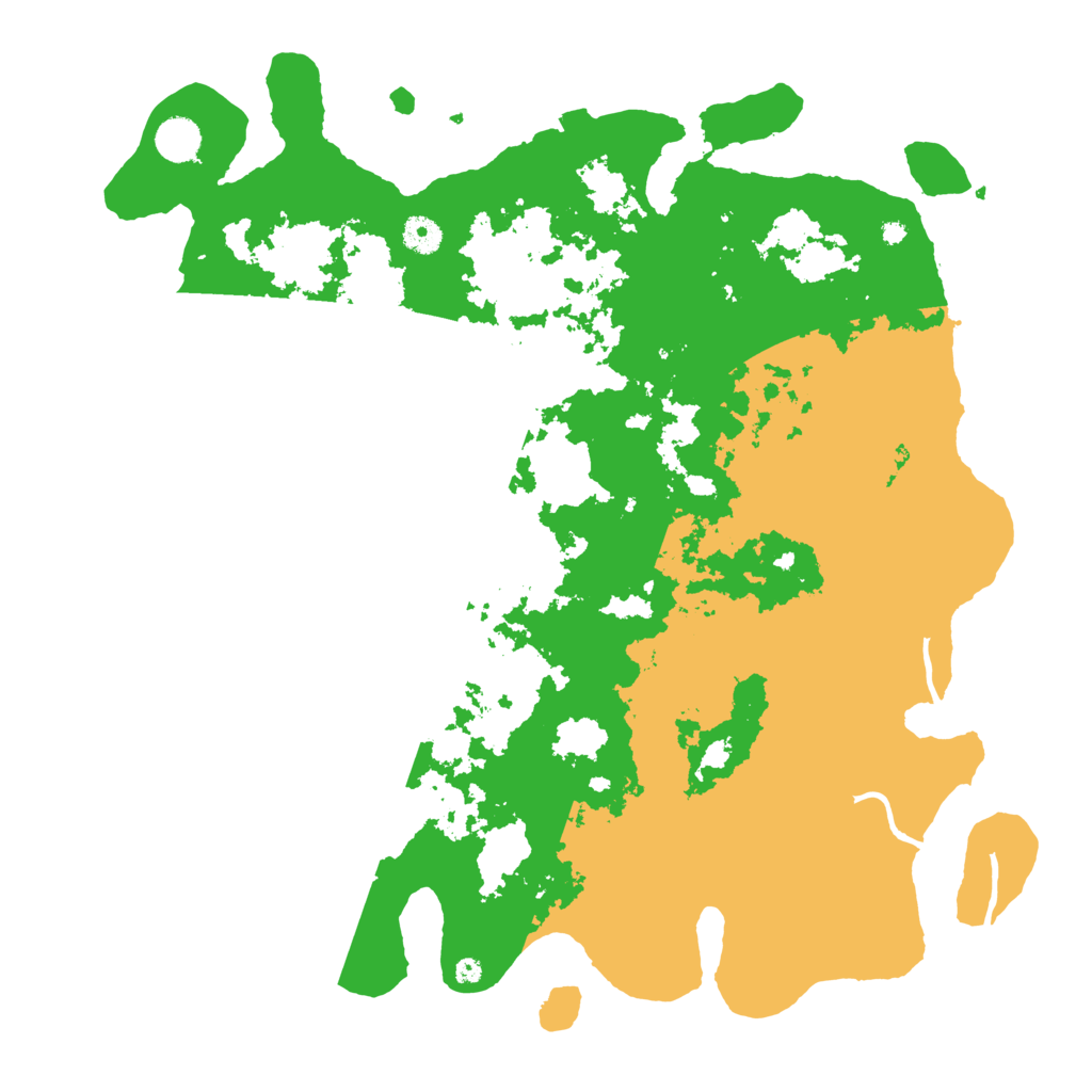 Biome Rust Map: Procedural Map, Size: 4300, Seed: 14780166