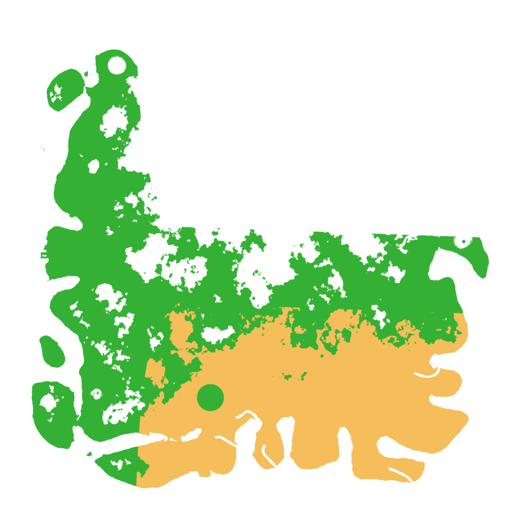 Biome Rust Map: Procedural Map, Size: 5000, Seed: 918018