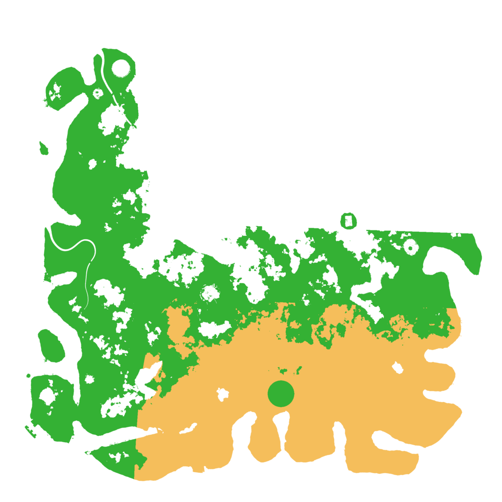Biome Rust Map: Procedural Map, Size: 5000, Seed: 918018