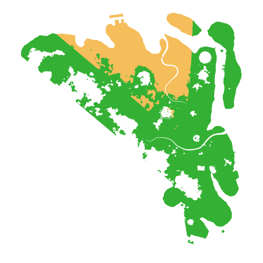 Biome Rust Map: Procedural Map, Size: 3850, Seed: 68860767