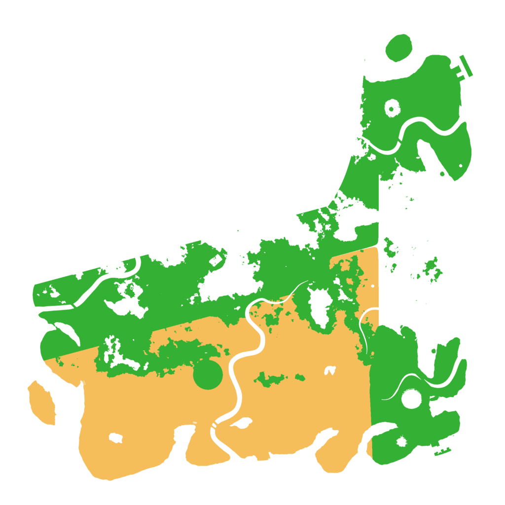 Biome Rust Map: Procedural Map, Size: 4500, Seed: 459886482