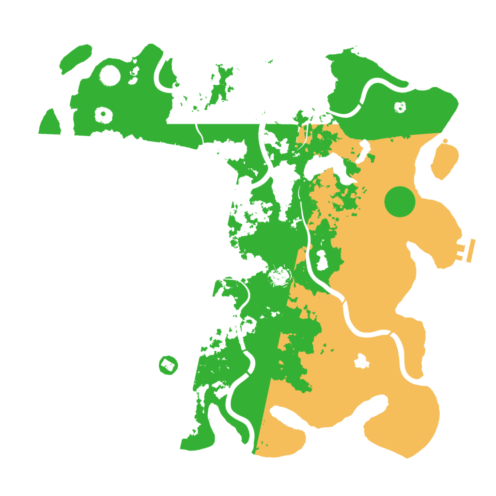 Biome Rust Map: Procedural Map, Size: 4250, Seed: 1411413582