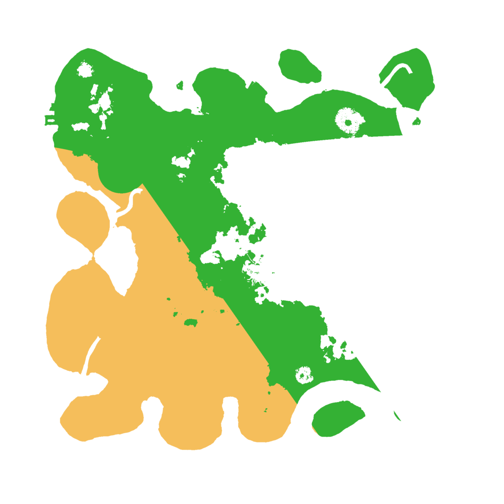 Biome Rust Map: Procedural Map, Size: 3000, Seed: 688705804