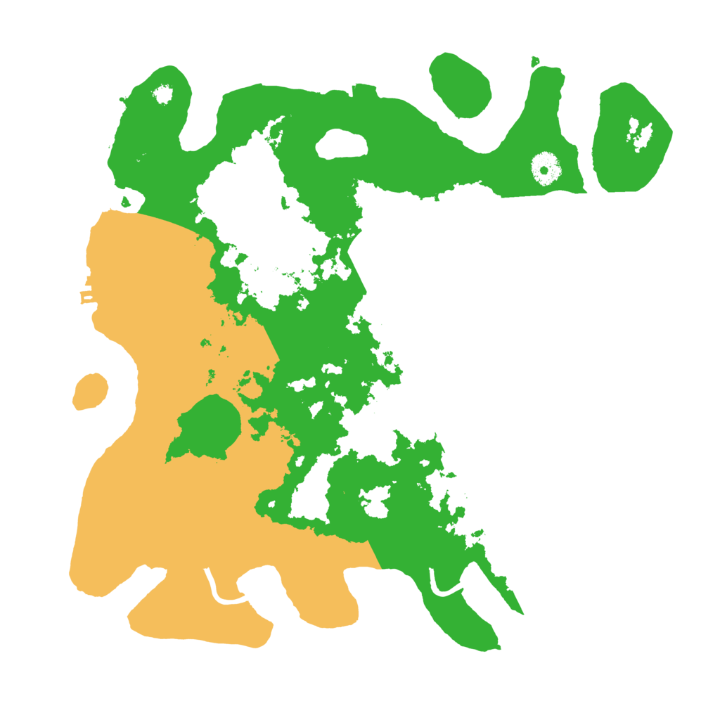 Biome Rust Map: Procedural Map, Size: 3500, Seed: 4082023