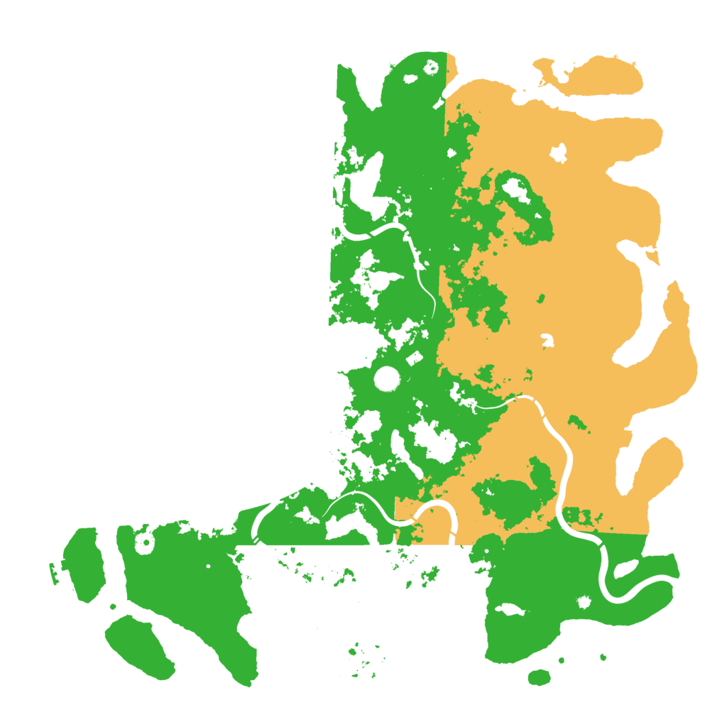 Biome Rust Map: Procedural Map, Size: 5000, Seed: 813167887