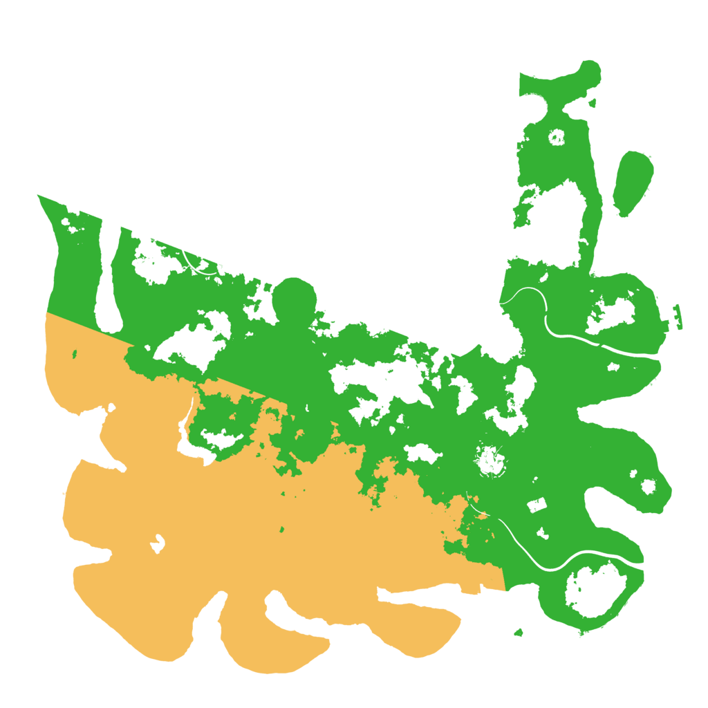 Biome Rust Map: Procedural Map, Size: 4250, Seed: 568880907