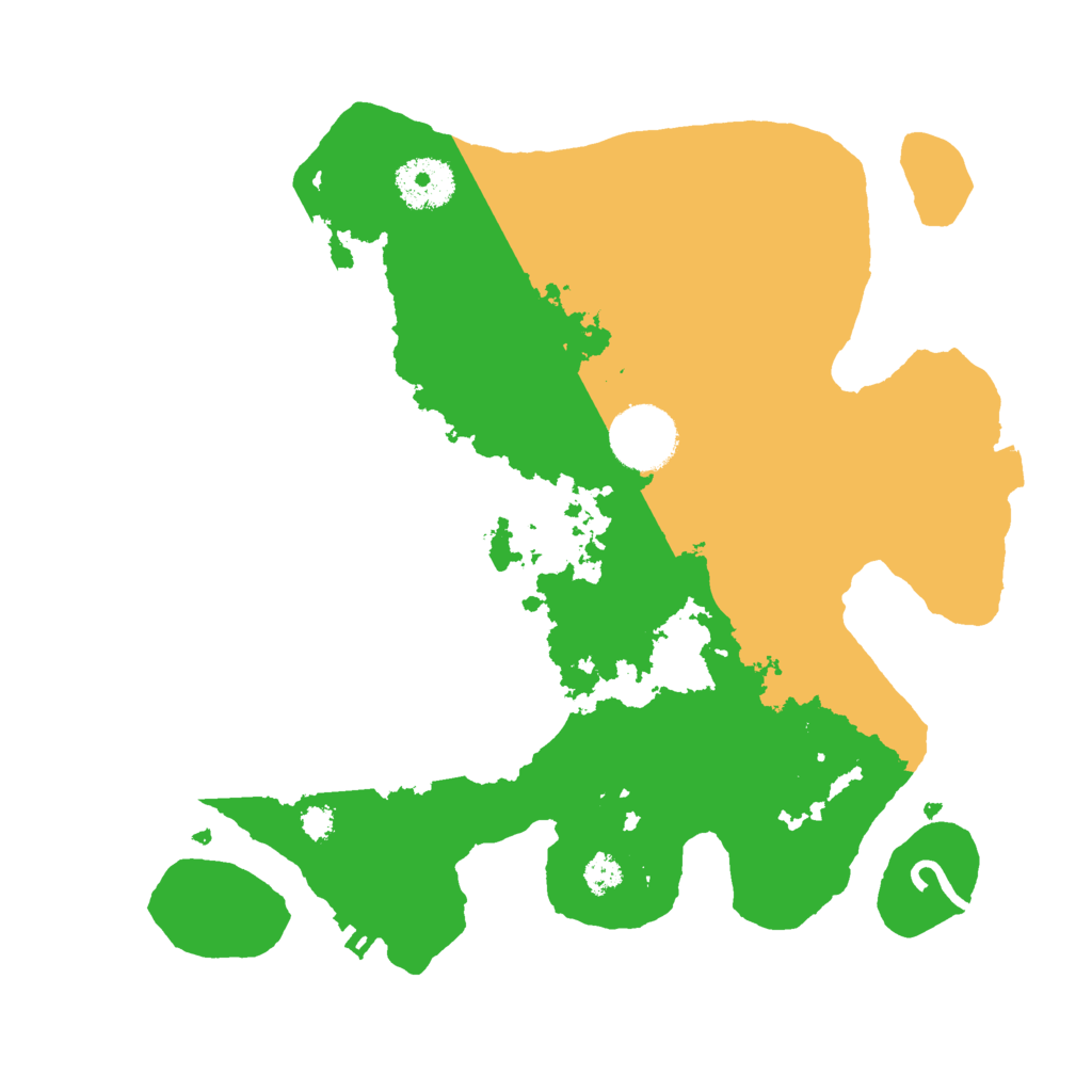 Biome Rust Map: Procedural Map, Size: 3000, Seed: 1194509377