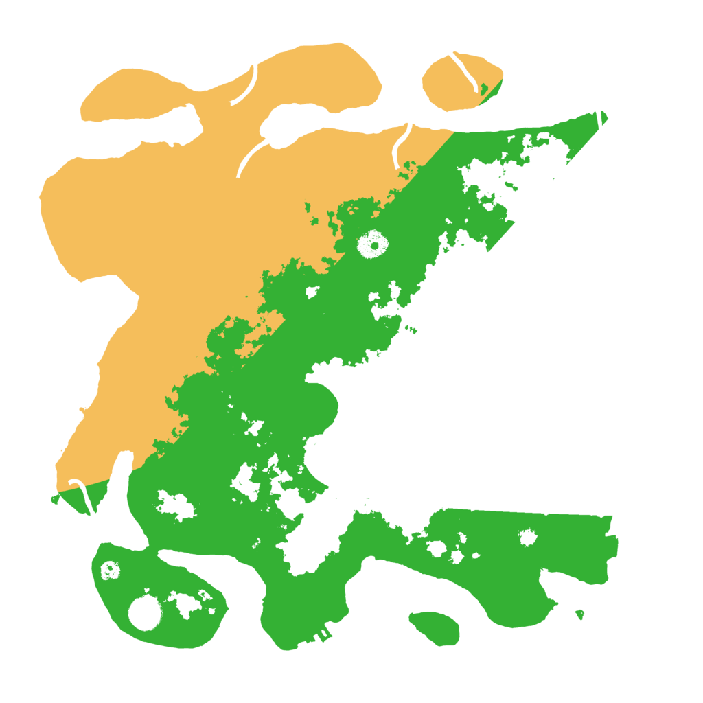 Biome Rust Map: Procedural Map, Size: 3700, Seed: 306792529