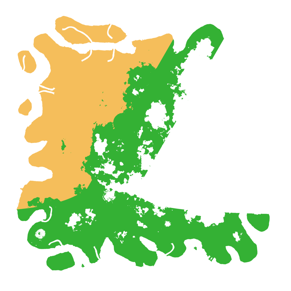 Biome Rust Map: Procedural Map, Size: 4500, Seed: 9280