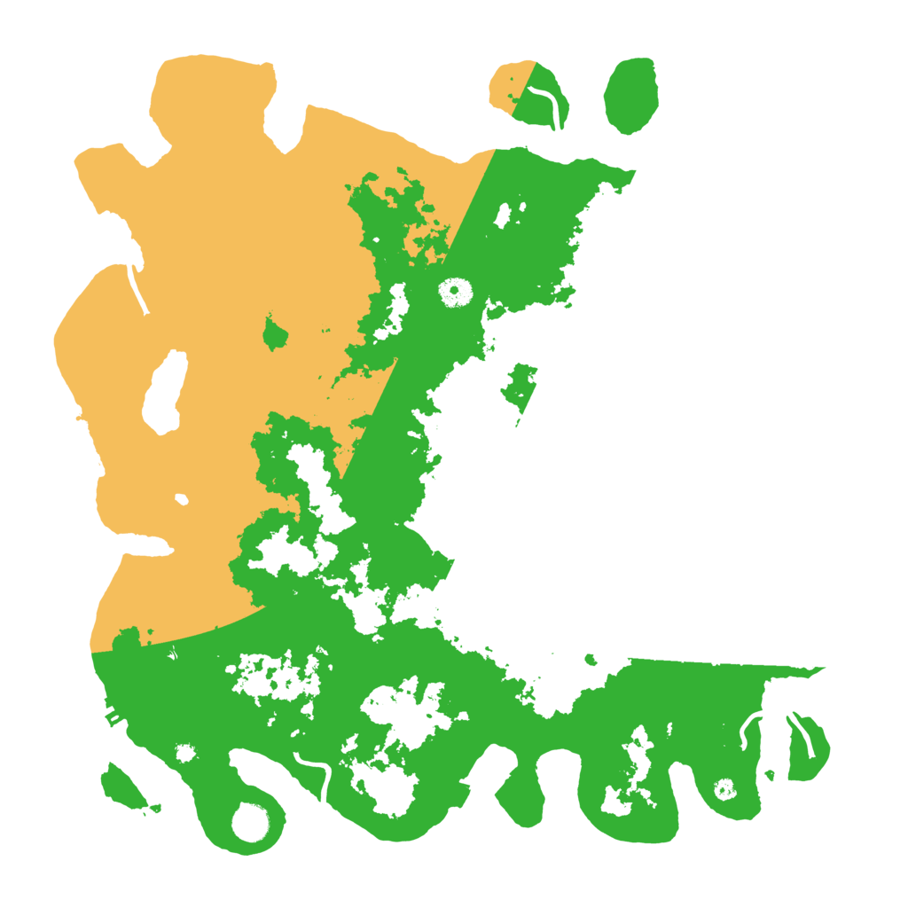 Biome Rust Map: Procedural Map, Size: 4300, Seed: 4255829