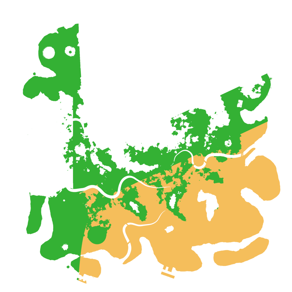 Biome Rust Map: Procedural Map, Size: 4250, Seed: 41812874