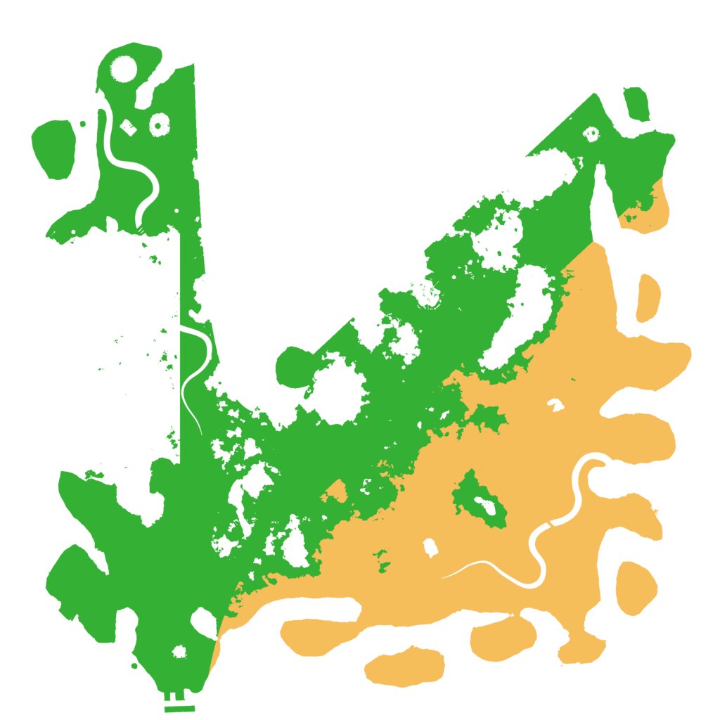 Biome Rust Map: Procedural Map, Size: 4800, Seed: 748855287