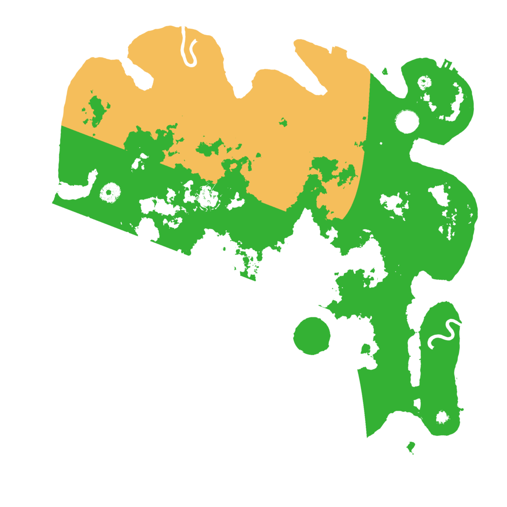 Biome Rust Map: Procedural Map, Size: 3850, Seed: 63779529