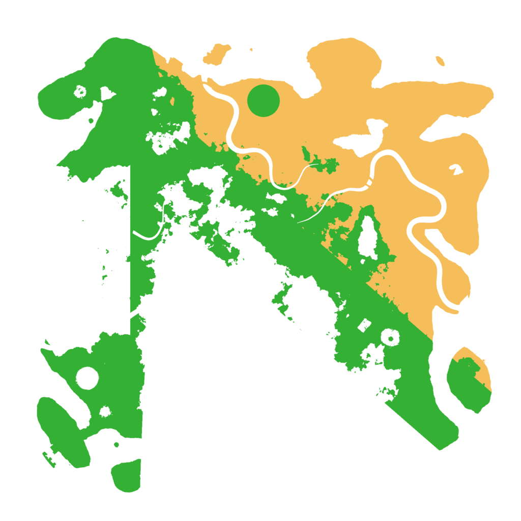 Biome Rust Map: Procedural Map, Size: 4250, Seed: 7021678