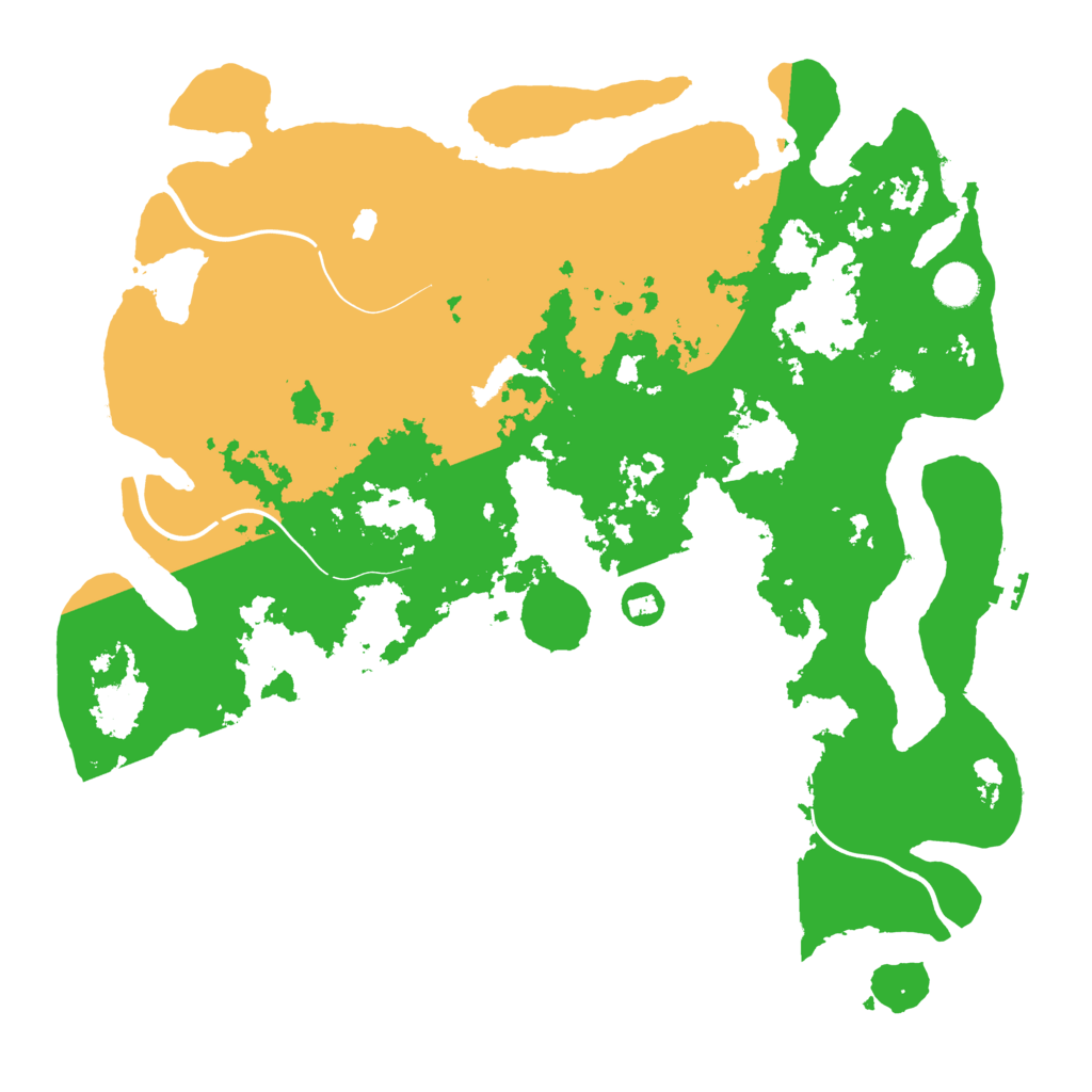 Biome Rust Map: Procedural Map, Size: 4250, Seed: 1092846798