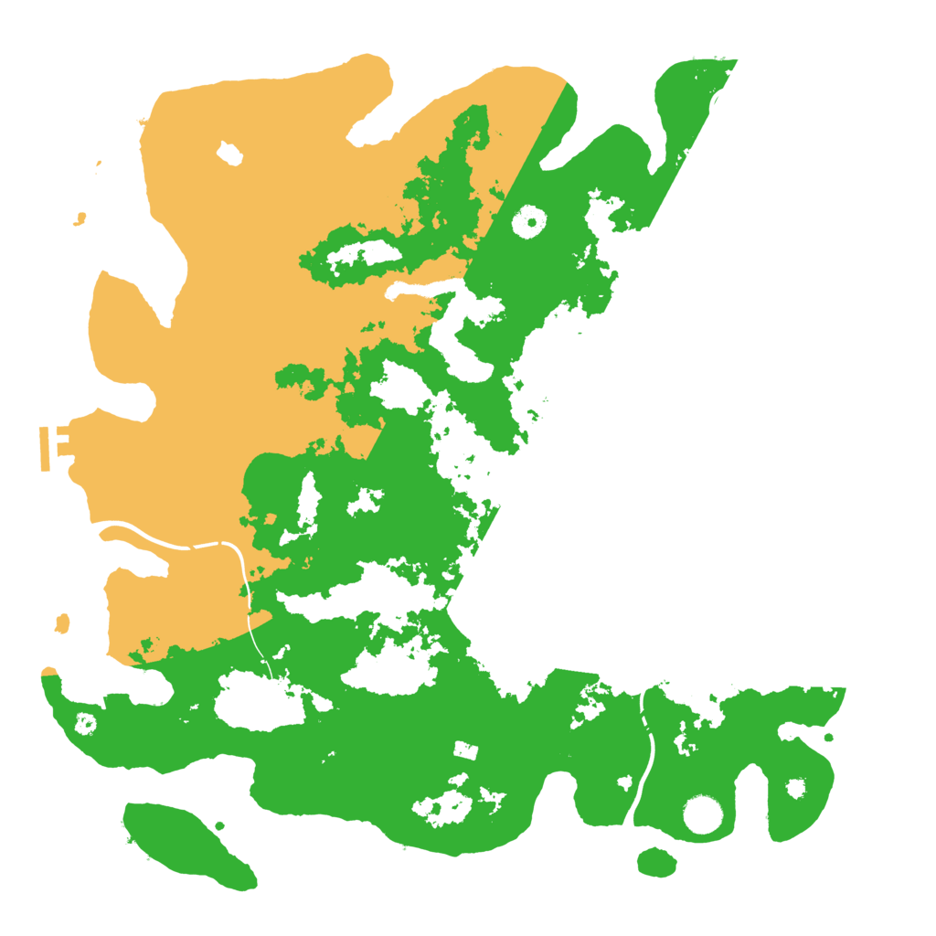 Biome Rust Map: Procedural Map, Size: 4250, Seed: 56589240