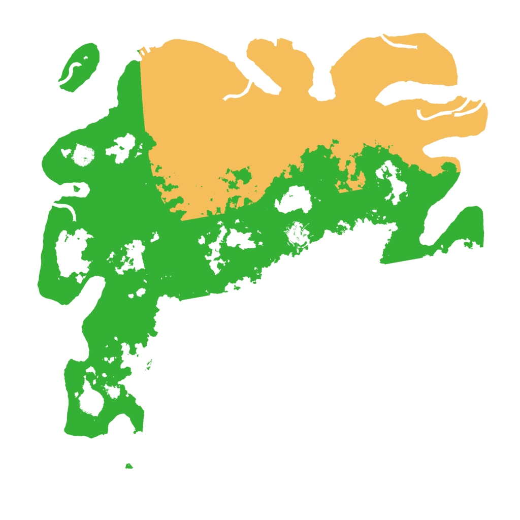 Biome Rust Map: Procedural Map, Size: 3850, Seed: 1664659450