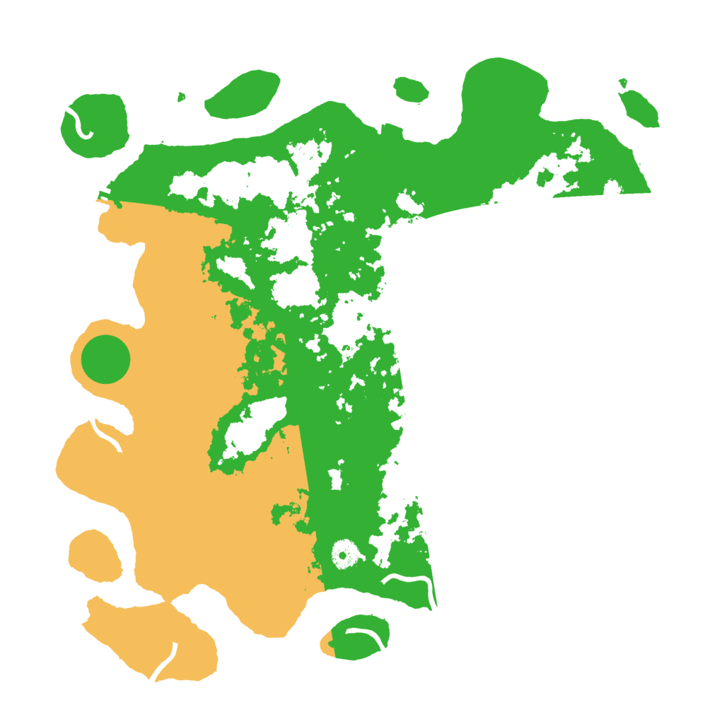 Biome Rust Map: Procedural Map, Size: 3900, Seed: 62183714