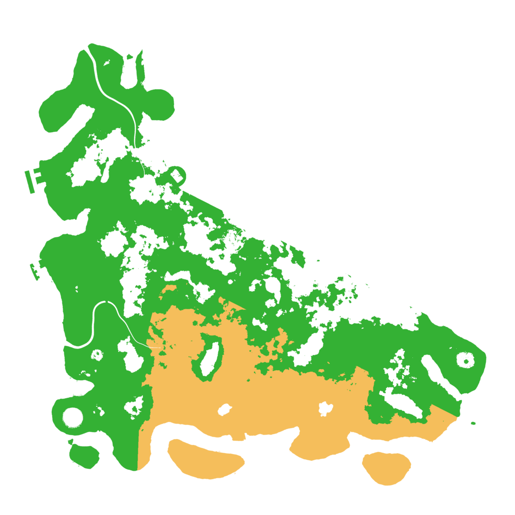 Biome Rust Map: Procedural Map, Size: 4500, Seed: 1684581298