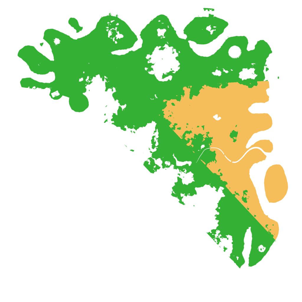 Biome Rust Map: Procedural Map, Size: 4250, Seed: 940455158