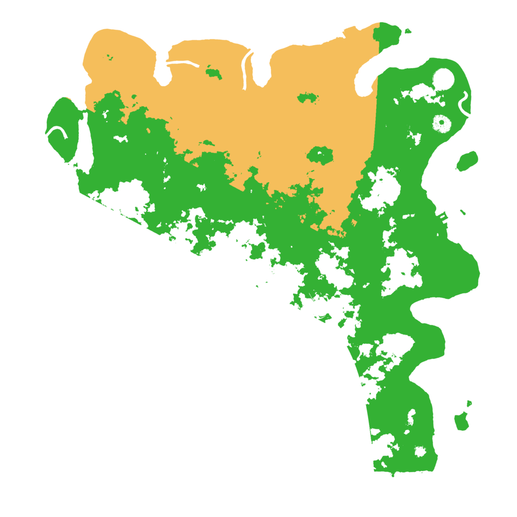 Biome Rust Map: Procedural Map, Size: 4250, Seed: 421514039