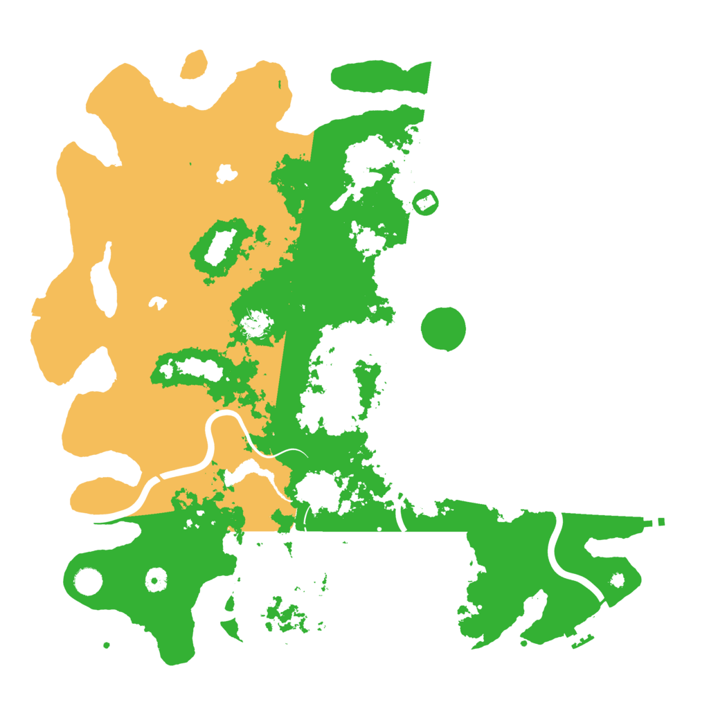 Biome Rust Map: Procedural Map, Size: 4500, Seed: 1537514412